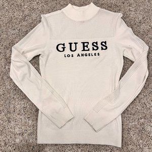 Guess White Sweater